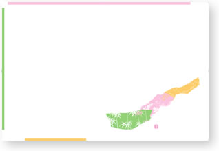 紙製ランチョンマット　既製品　松竹梅（業務用）