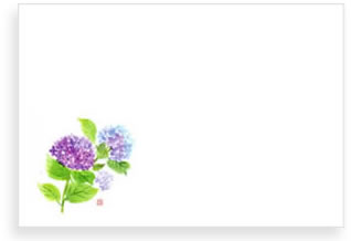 ランチョンマット　通販　販売　紫陽花