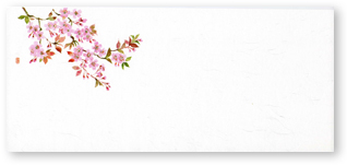 箸置マット　桜1