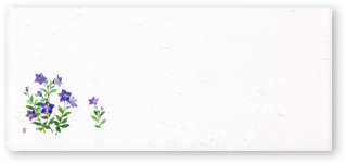 箸置マット　桔梗